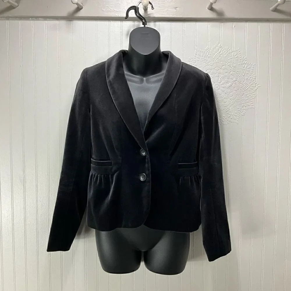 J. CREW Velvet Blazer